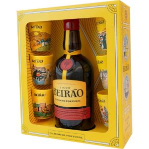 Licor Beirao Gift Pack/6 Cups
